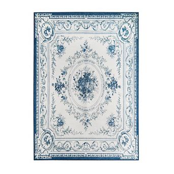 My Magic Carpet Aubusson Machine Washable Rug