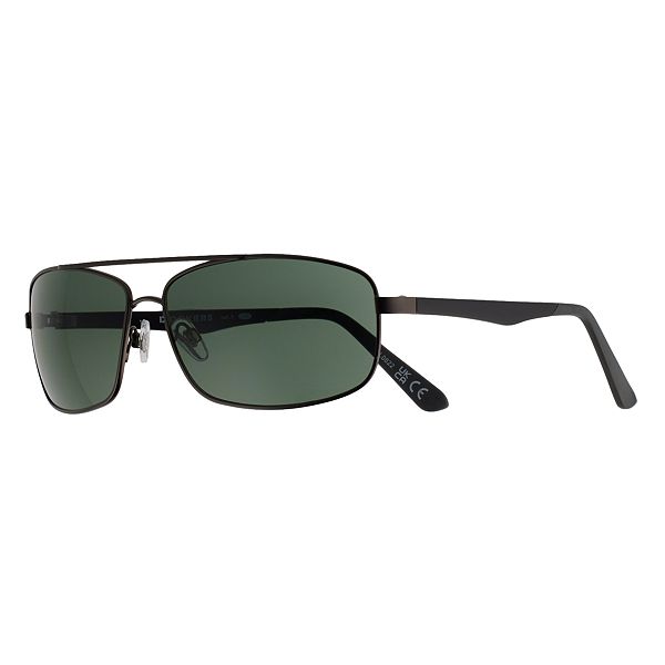 Mens Dockers® 65mm Navigator Rectangular Polarized Sunglasses 3693