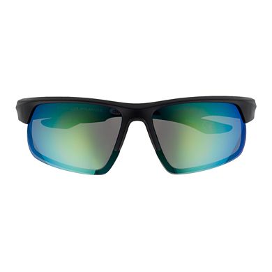 Men's Dockers® 66mm Blade Semi-Rimless Mirrored Sunglasses