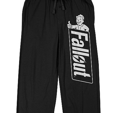 Men's Fallout Logo Print Sleep Pants