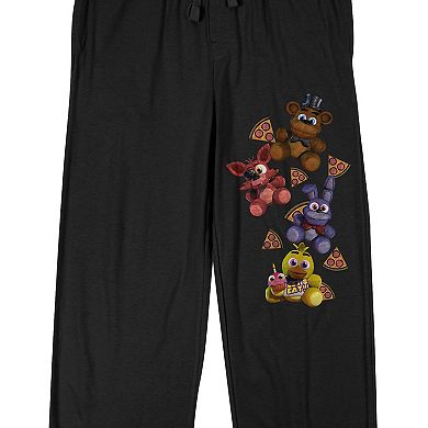 Men's Five Nights at Freddy's Pizza Pajama Pants
