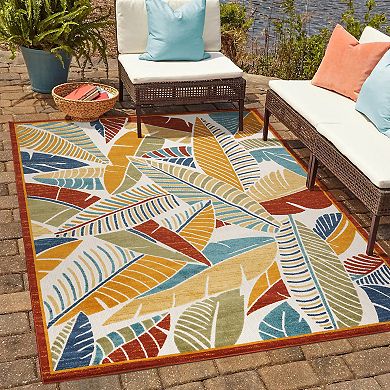 Gertmenian Fosel Lagos Indoor Outdoor Rug