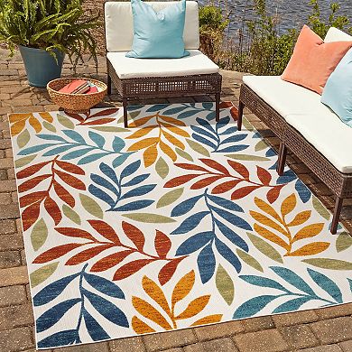 Gertmenian Fosel Folia Indoor Outdoor Rug