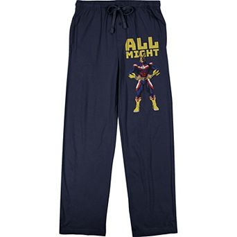 Men's My Hero Academia All Might Pajama Pants