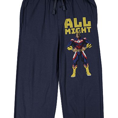 Men's My Hero Academia All Might Pajama Pants