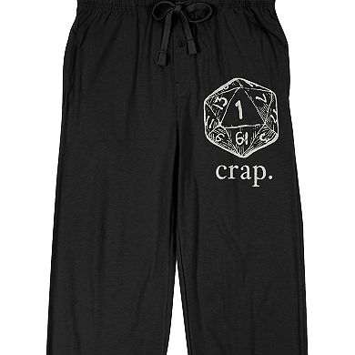 Men's Dungeons & Dragons Die Pajama Pants