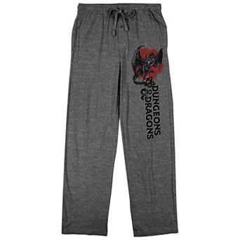 Men's Dungeons & Dragons Dragon & Die Pajama Pants
