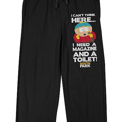 Men's South Park Joke Quote Pajama Pants