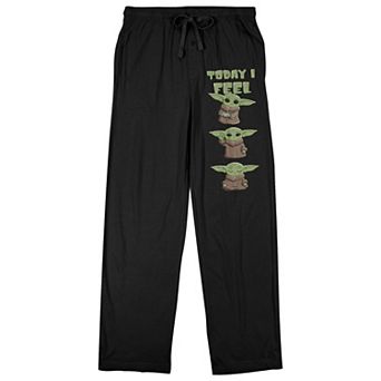 Men's Star Wars Baby Yoda Pajama Pants