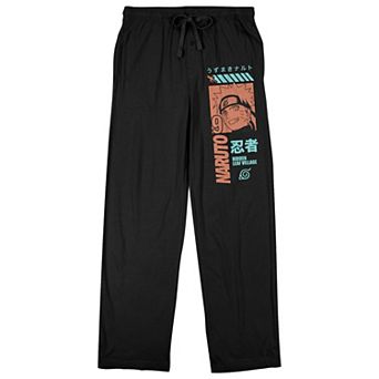 Men's Naruto Anime Pajama Pants