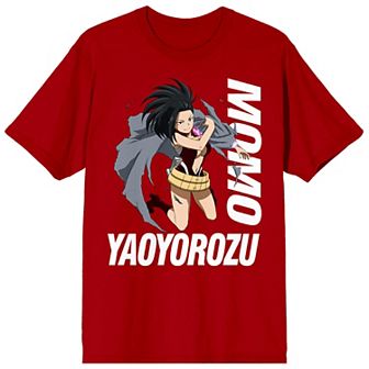 Men's My Hero Academia Momo Yaoyorozu Tee