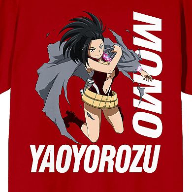 Men's My Hero Academia Momo Yaoyorozu Tee