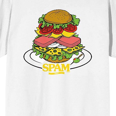 Men's The Original Spam 1937 Sandwich on Plate Tee