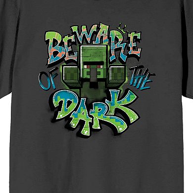 Men's Minecraft Beware of the Dark Tee