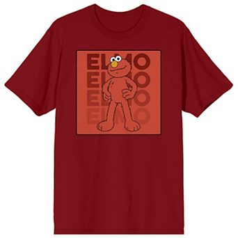 Men's Sesame Street Elmo Character Tee