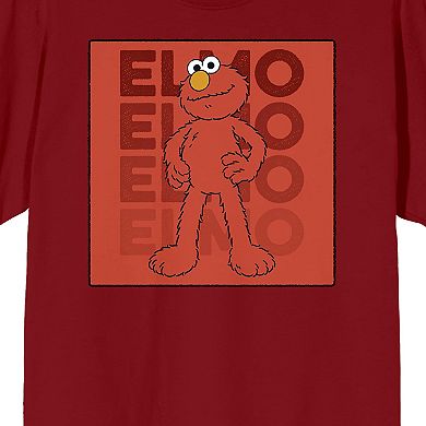 Men's Sesame Street Elmo Character Tee