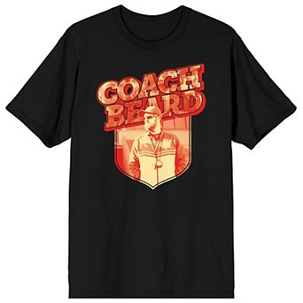 Men's Ted Lasso Coach Beard Tee