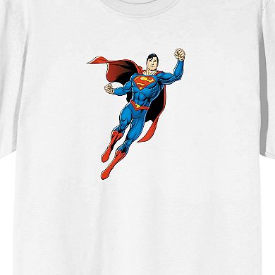 Men's Superman Superhero Power Pose Tee