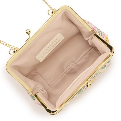 LC Lauren Conrad Frame Clutch Crossbody Bag