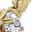 Gold Tone Clear