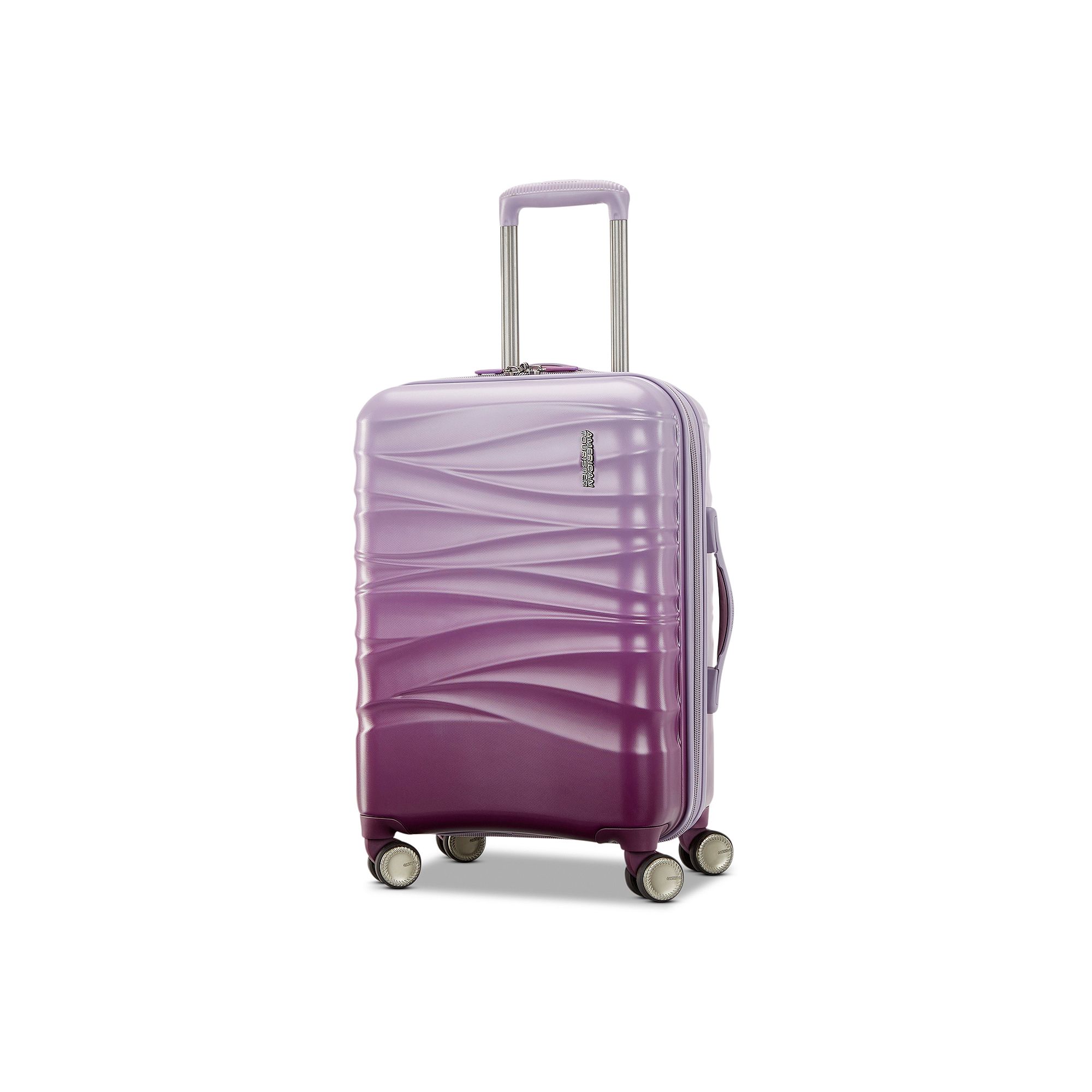 American Tourister Cascade Hardside Spinner Luggage, Purple Haze