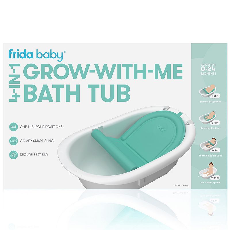 4-in-1 Grow-With-Me Bath Tub by Frida Baby