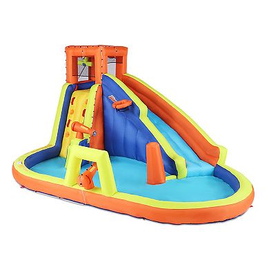 Banzai Inflatable Battle Blast Adventure Park with Motor and Battle Bop Combo