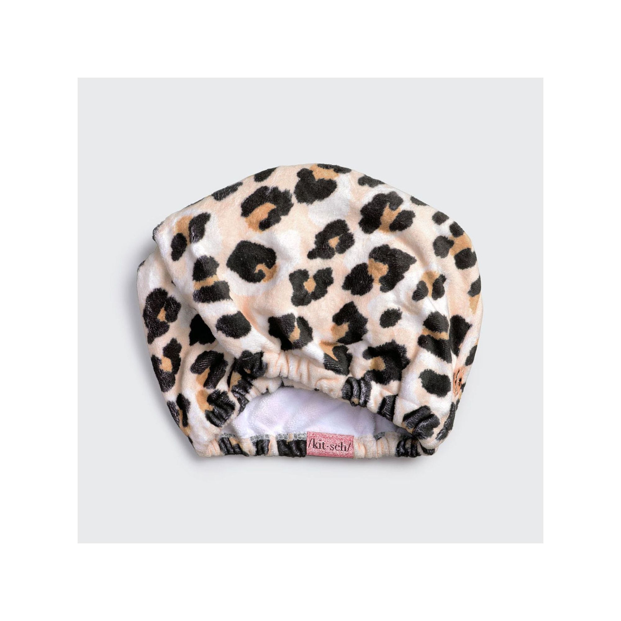 Kitsch Microfiber Hair Towel - Leopard