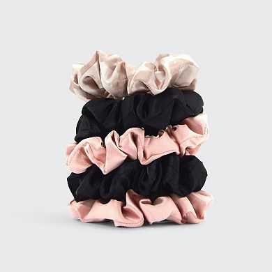 Kitsch Assorted Satin Sleep Scrunchies 5-piece Set