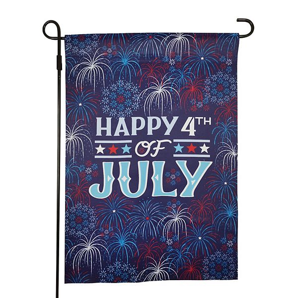 Celebrate Together™ Americana Happy 4th Of July Garden Flag