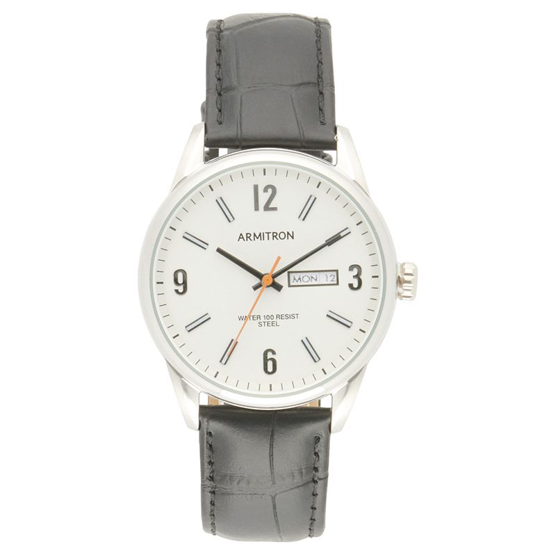 Armitron Men's Bubble Dial Calendar Watch - 20-5048WTSVBK, Size: Large, Black