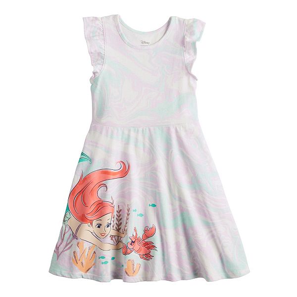 Disney Princesses Girls 4-12 Flutter-Sleeve Dress by Jumping Beans®