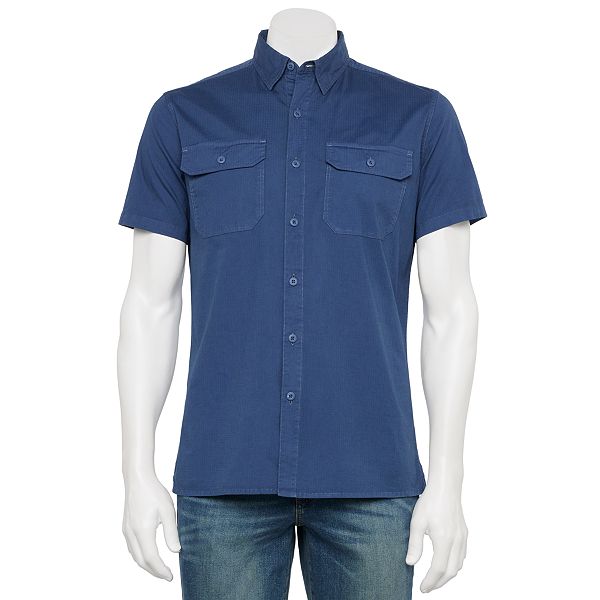 Men's Sonoma Goods For Life® Ripstop ButtonDown Shirt