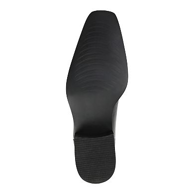 Journee Signature Brooklee Tru Comfort Foam™ Women's Leather Chelsea Boots