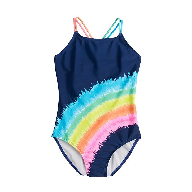 Girls 4-16 SO® Braided One-Piece Swimsuit in Regular & Plus Sizes