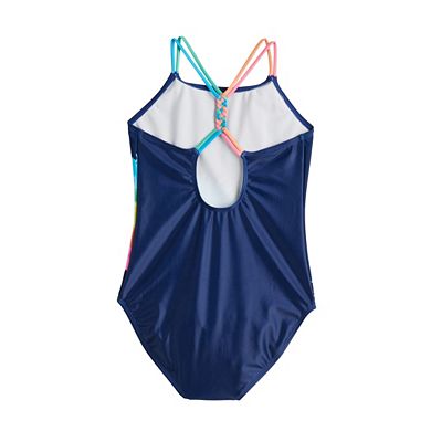 Girls 4-16 SO® Braided One-Piece Swimsuit in Regular & Plus Sizes