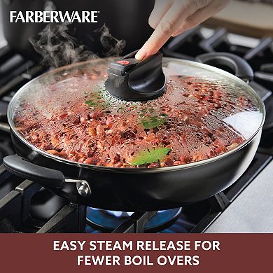 Farberware Smart Control Aluminum Nonstick Everything Pan with Lid