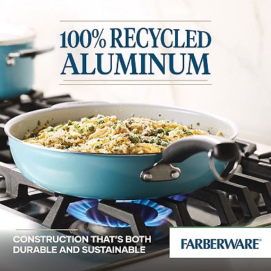 Farberware Eco Advantage Ceramic Nonstick Deep Frypan with Helper Handle