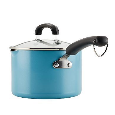 Farberware Eco Advantage 3-qt. Ceramic Nonstick Straining Saucepan