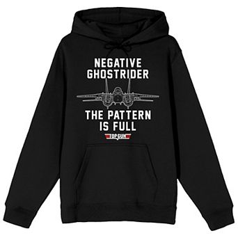 Men's Top Gun Negative Ghostrider Hoodie