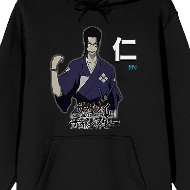 Men's Samurai Champloo Jin Kanji Hoodie