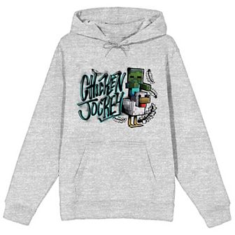 Men's Minecraft Chicken Jockey Hoodie