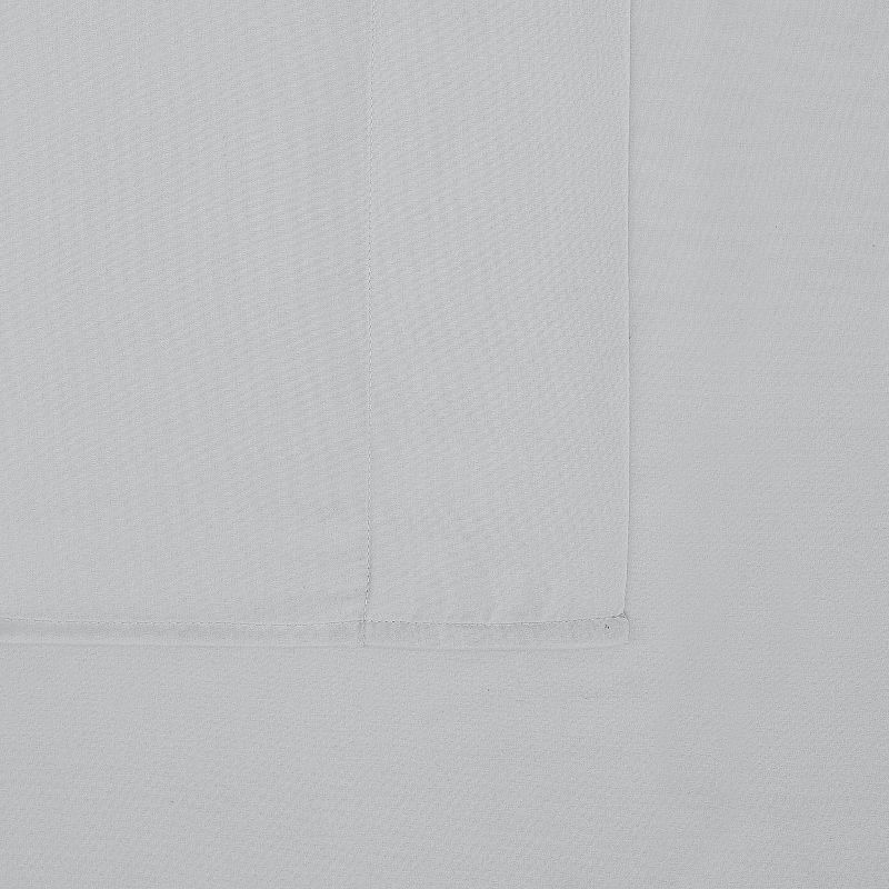FUBU Solid Sheet Set with Pillowcases, Light Grey, King Set