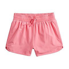 Buy Star Ride 3-Pack Girls Athletic Shorts, Bike Shorts, Workout Clothes  for Girls (Pink-Aqua-Grey, 10-12) at