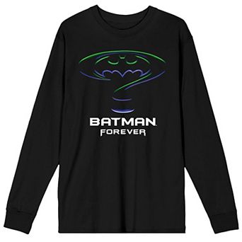 Men's Batman Forever Movie Logo Long Sleeve Tee