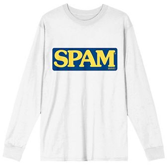 Men's Spam Brand Logo Long Sleeve Tee