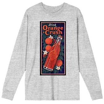 Men's Drink Orange Crush Long Sleeve Tee