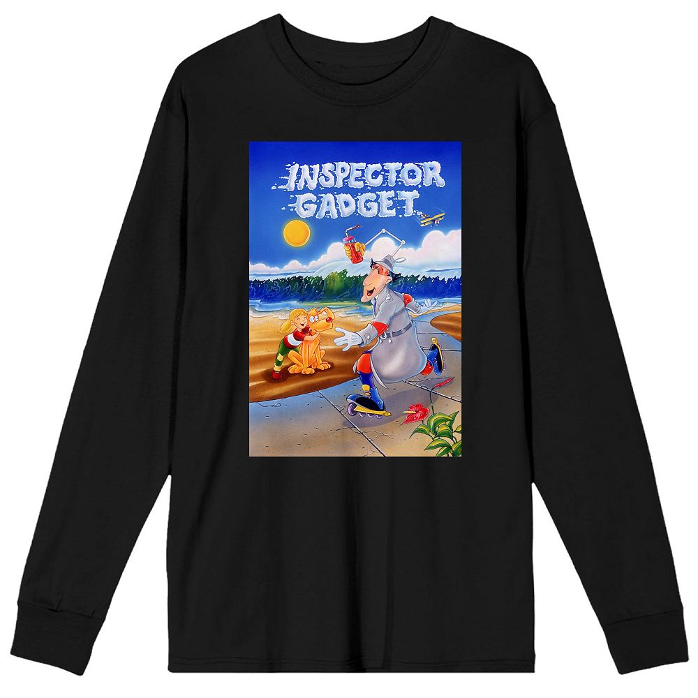 Men's Classic Inspector Gadget Cloud Long Sleeve Tee