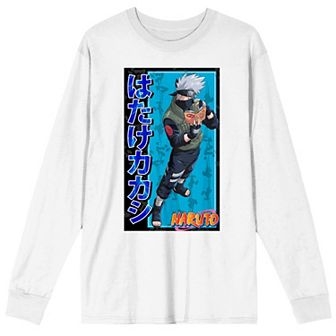 Men's Naruto Classic Kakashi Long Sleeve Tee