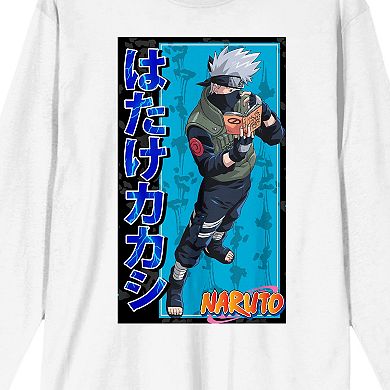 Men's Naruto Classic Kakashi Long Sleeve Tee